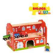 Bigjigs Rail Station Carry Set