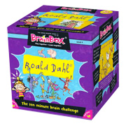 The Roald Dahl Brainbox Game Packaging