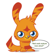 A Talking Katsuma Moshi Monster