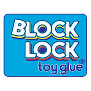 BLOCK LOCK Toy Glue Logo