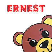 Ernest The Bear Logo