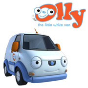 olly the little white van toys